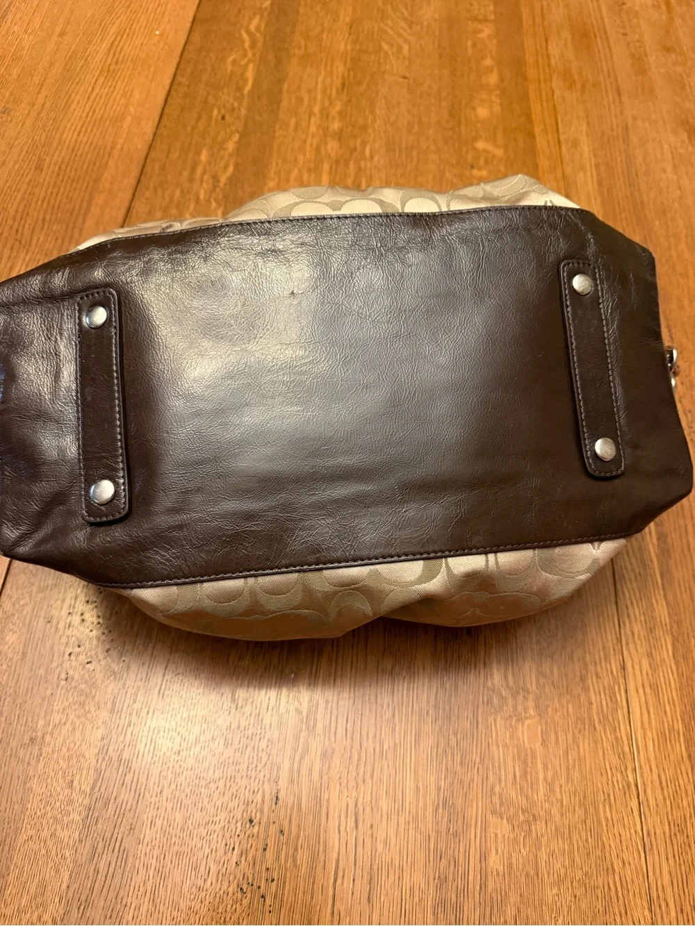 Coach Ashley Signature Bag with detachable strap